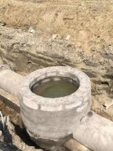 根思路工程雨水管道施工严格执行泰州市住建局下发的管线三项制度