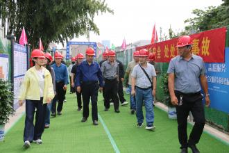 泰兴市长征路南延工程申报“泰州市标化工地”简报